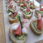 Toast of Avocado, Prawn and Grapefruit