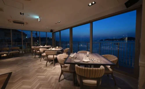 8/30 🇫🇷 french summer wine dinner at the harbor hotel, ocean front, kamakura ☀️