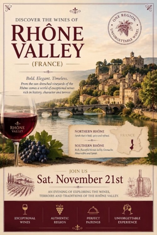 11/21 🇫🇷 rhône valley fine wine dinner 🍷 at la scene, mercure, hibiya