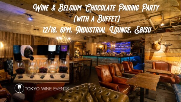 Belgium chocolate and wine pairing